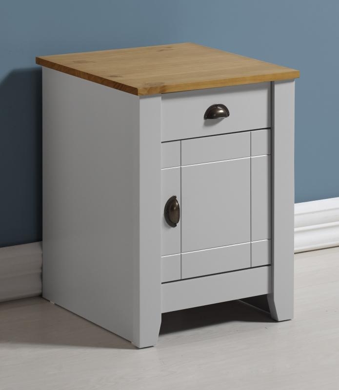 Ludlow Bedside Cabinet - Grey